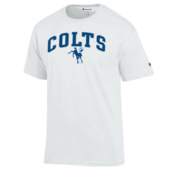 Indianapolis Colts Champion Arch Over Logo T-Shirt - White T-shirts