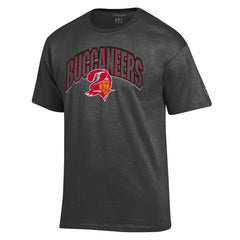 Tampa Bay Buccaneers Champion Jersey T-Shirt - Heather Charcoal T-shirts