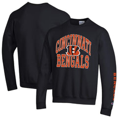 Cincinnati Bengals Champion Powerblend Fleece Sweatshirt - Black Sweatshirts