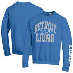Detroit Lions Champion Powerblend Fleece Sweatshirt - Blue Sweatshirts