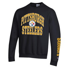 Pittsburgh Steelers Champion Powerblend Fleece Sweatshirt - Black Sweatshirts