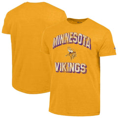 Minnesota Vikings Champion Ultimate Tri-Blend T-Shirt - Heather Gold T-shirts