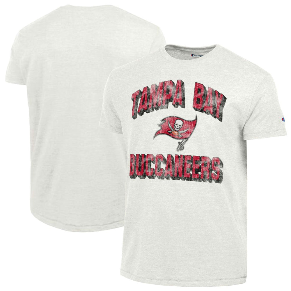 Tampa Bay Buccaneers Champion Ultimate Tri-Blend T-Shirt - White T-shirts