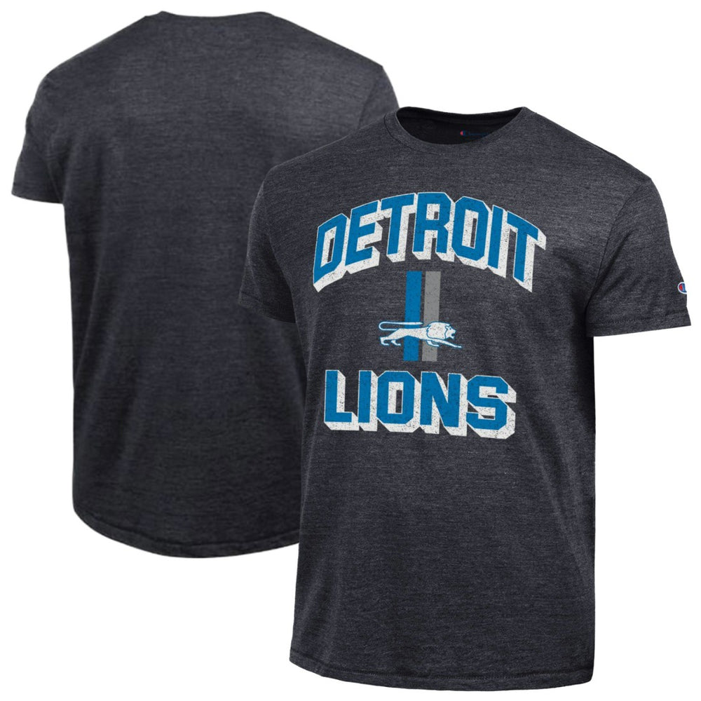 Detroit Lions Champion Ultimate Tri-Blend T-Shirt - Charcoal T-shirts