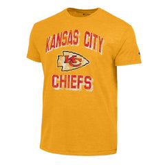 Kansas City Chiefs Champion Ultimate Tri-Blend T-Shirt - Gold T-shirts