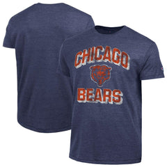 Chicago Bears Champion Ultimate Tri-Blend T-Shirt - Heather Navy T-shirts