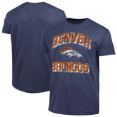 Denver Broncos Champion Ultimate Tri-Blend T-Shirt - Navy T-shirts