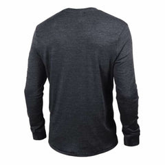 Pittsburgh Steelers Champion Ultimate Tri-Blend Long Sleeve T-Shirt - Heather Black T-shirts
