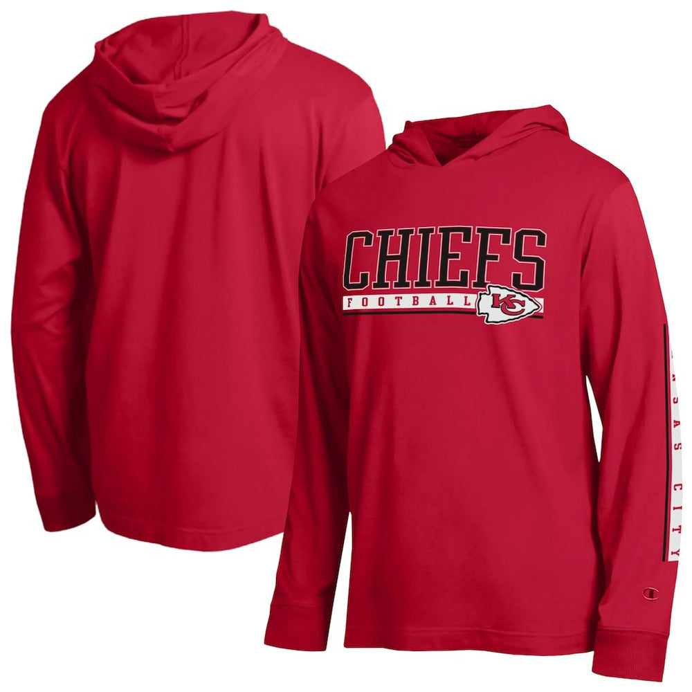 Kansas City Chiefs Champion All Star Hoodie T-Shirt - Red Hoodies