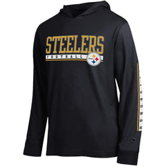 Pittsburgh Steelers Champion All Star Hoodie T-Shirt - Black Hoodies
