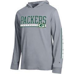 Green Bay Packers Champion All Star Hoodie T-Shirt - Gray Hoodies