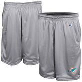 Miami Dolphins Champion Classic Mesh Shorts - Gray Shorts