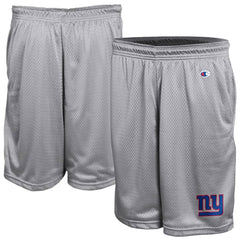 New York Giants Champion Classic Mesh Shorts - Gray Shorts