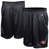 San Francisco 49ers Champion Classic Mesh Shorts - Black Shorts