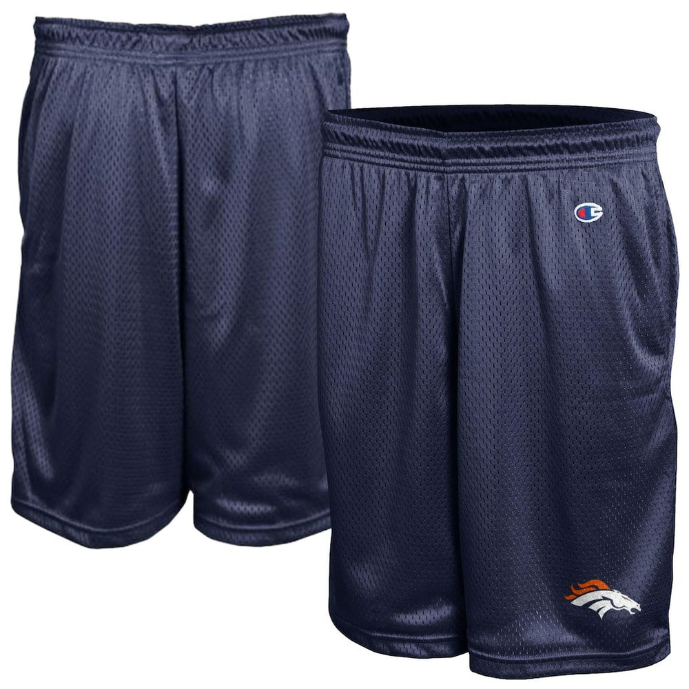 Denver Broncos Champion Classic Mesh Shorts - Navy Shorts
