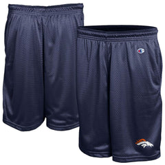 Denver Broncos Champion Classic Mesh Shorts - Navy Shorts