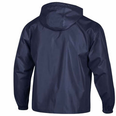 New England Patriots Champion Packable Windbreaker Half-Zip Jacket - Navy Jackets