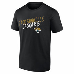 Jacksonville Jaguars Hustle Personalized Name & Number T-Shirt - Black T-shirts