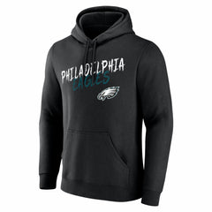Philadelphia Eagles Hustle Personalized Name & Number Hoodie - Black Hoodies