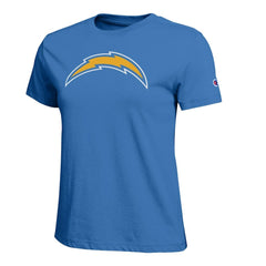 Los Angeles Chargers Champion Women's Logo T-Shirt - Powder Blue T-shirts