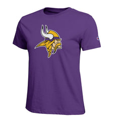 Minnesota Vikings Champion Women's Logo T-Shirt - Purple T-shirts