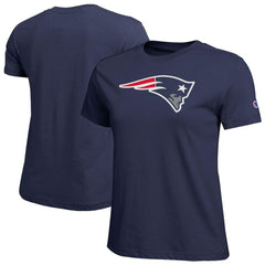 New England Patriots Champion Women's Logo T-Shirt - Navy T-shirts