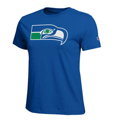 Seattle Seahawks Champion Women's Logo T-Shirt - Royal T-shirts