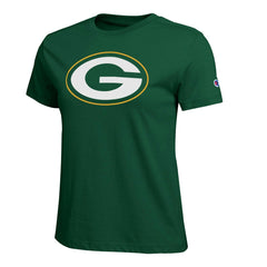 Green Bay Packers Champion Women's Logo T-Shirt - Green T-shirts