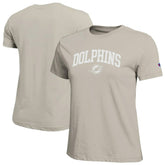 Miami Dolphins Champion Women's Cocoa Butter T-Shirt - Light Brown T-shirts