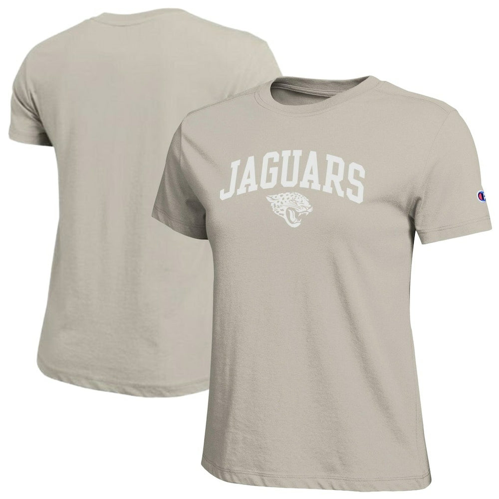 Jacksonville Jaguars Champion Women's Cocoa Butter T-Shirt - Light Brown T-shirts