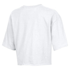 Seattle Seahawks Champion Women's Boyfriend Cropped T-Shirt - White T-shirts