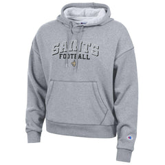 New Orleans Saints Champion Women's Triumph Tri-Blend Hoodie - Gray Hoodies