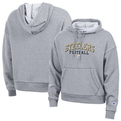 Pittsburgh Steelers Champion Women's Triumph Tri-Blend Hoodie - Gray Hoodies