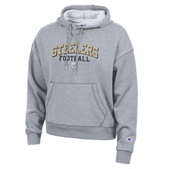 Pittsburgh Steelers Champion Women's Triumph Tri-Blend Hoodie - Gray Hoodies