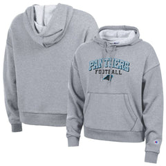 Carolina Panthers Champion Women's Triumph Tri-Blend Hoodie - Gray Hoodies