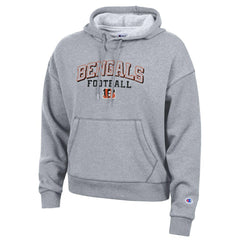 Cincinnati Bengals Champion Women's Triumph Tri-Blend Hoodie - Gray Hoodies