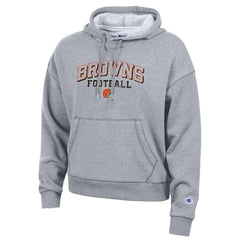 Cleveland Browns Champion Women's Triumph Tri-Blend Hoodie - Gray Hoodies