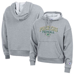 Green Bay Packers Champion Women's Triumph Tri-Blend Hoodie - Gray Hoodies