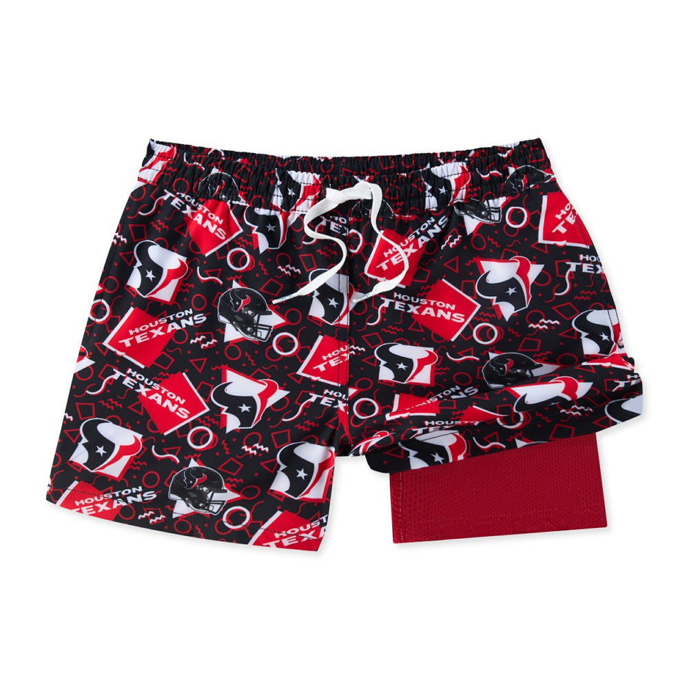 Houston Texans Chubbies Game Day Fit Classic Lined Swim Trunks - Navy
