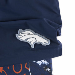 Denver Broncos Chubbies The Secret Lined Swim Trunks - Navy