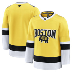 Boston Bruins Fanatics 2026 NHL Stadium Series Premium Jersey - Gold | US 203707693