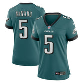 Donovan McNabb Philadelphia Eagles Women's Team Retired Game Jersey - Midnight Green Jerseys