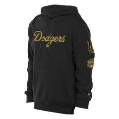 Los Angeles Dodgers New Era 2026 Gold Collection Logo Hoodie - Black Hoodies