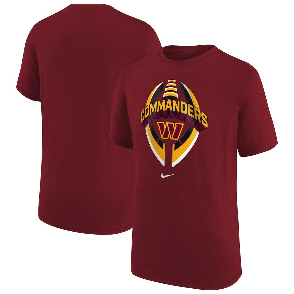 Washington Commanders Youth Icon Legend T-Shirt - Red T-shirts