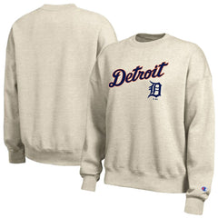 Detroit Tigers Champion Women's All-Star Sweatshirt - Oatmeal Sweatshirts