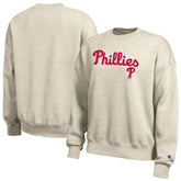 Philadelphia Phillies Champion Women's All-Star Sweatshirt - Oatmeal Sweatshirts