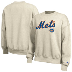 New York Mets Champion Women's All-Star Sweatshirt - Oatmeal Sweatshirts