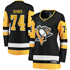 Stuart Skinner Pittsburgh Penguins Indiana Women's Home Breakaway Jersey - Black | US 203717245