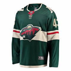 Quinn Hughes Minnesota Wild Fanatics Home Breakaway Jersey - Green | US 203721403