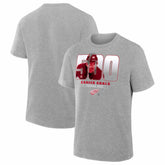 Patrick Kane Detroit Red Wings 500 Career Goals Milestone T-Shirt - Gray | US 203724608